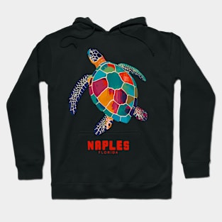 Naples Florida Sea Turtle Scuba Dive Vacation Beach Hoodie